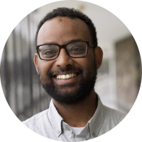 Headshot photo of Dr. Abraham Afsaw, Technical Program Manager at Google Quantum AI Education.
