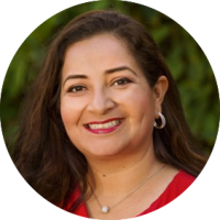 Headshot photo for Dr. Lina Mendez, Director of Hispanic Serving Insitution Initiatives at University of California, Davis.