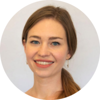 Headshot photo of Naomi Nickerson, Vice President of Quantum Architecture at PsiQuantum. 